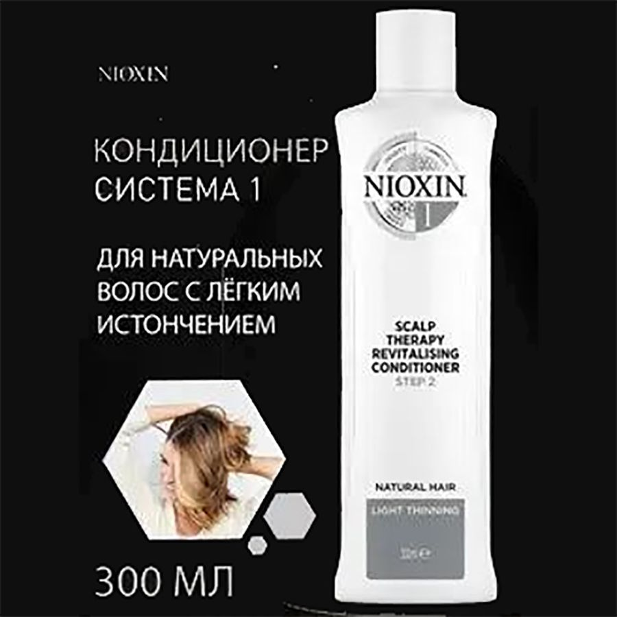 Nioxin Увлажняющий кондиционер (Cистема 1) 300 мл #1