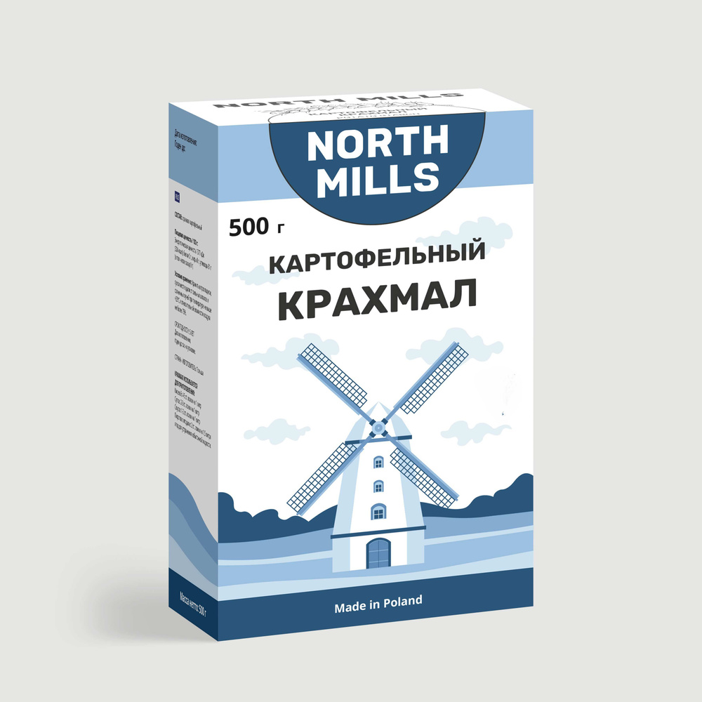 North Mills Крахмал Картофельный 500г. 1шт. #1