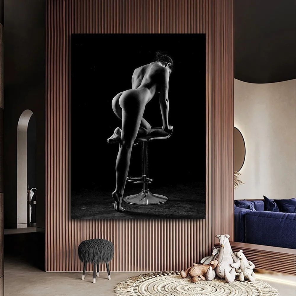 Картина 18+, картина голая девушка, 30х40 см. #1