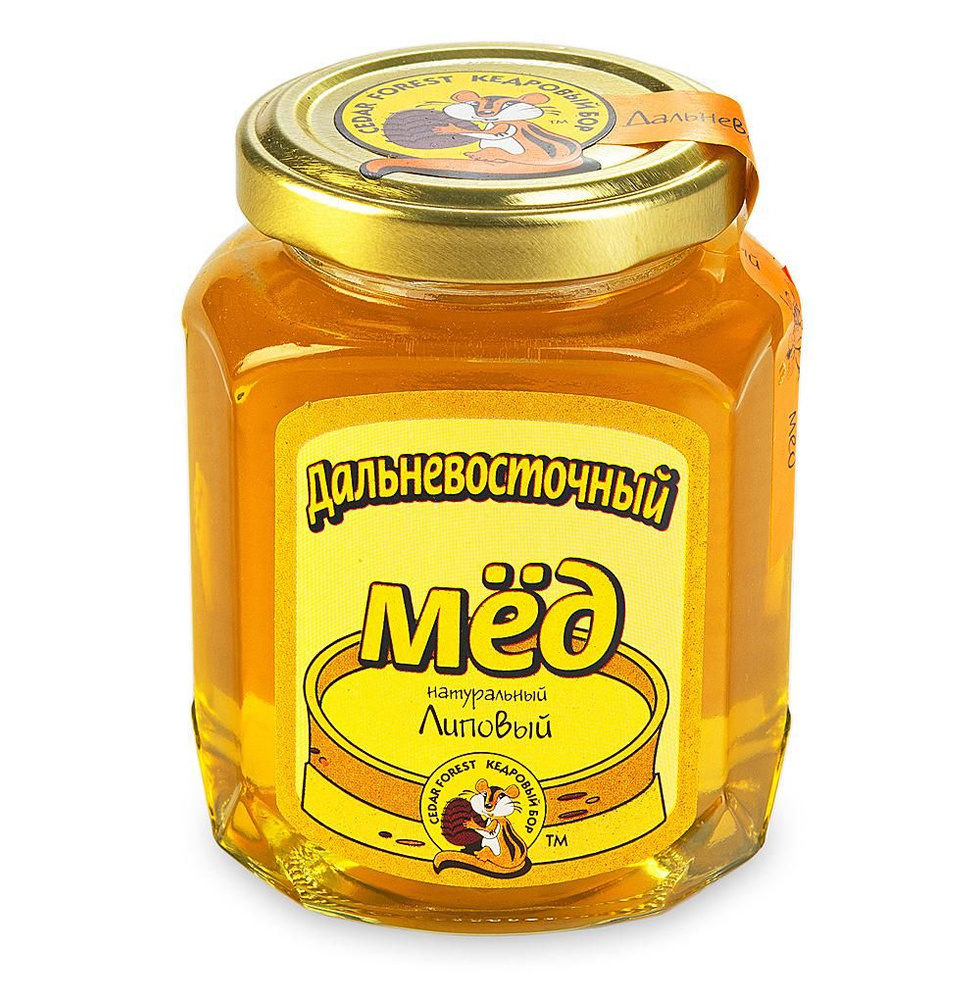 Мёд Кедровый бор цветочный Дальневосточный липовый 245 г Россия - в ...