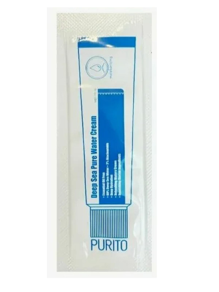 Purito / Крем PURITO Deep Sea Pure Water Cream(sample), 10 шт #1