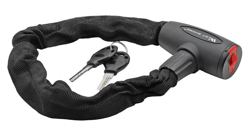 Замок велосипедный (противоугонный) "China-Lock West Biking" 650мм ...