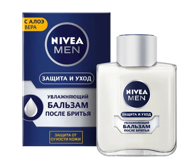 Nivea Бальзам после бритья Men Защита и уход, Увлажняющий, 100 мл/  #1