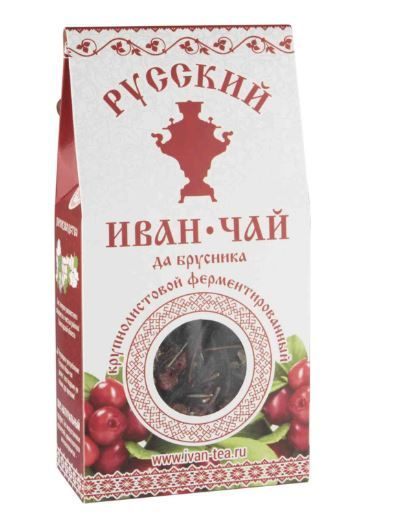 Чайный напиток Русский Иван-чай да брусника крупнолистовой ...