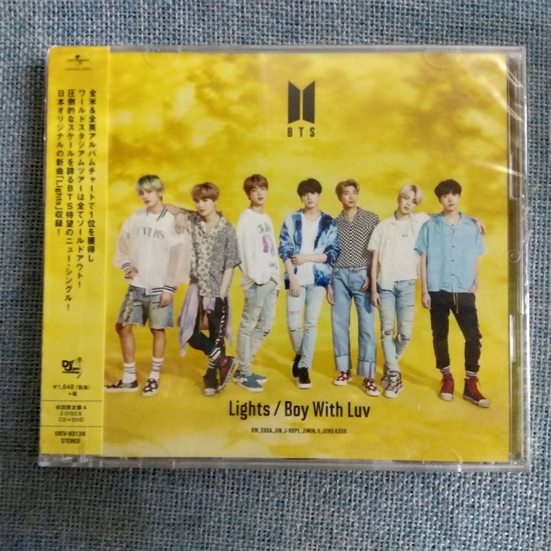 альбом BTS Lights Boy With Luv CD DVD music Японская версия Мужская певческая группа  #1