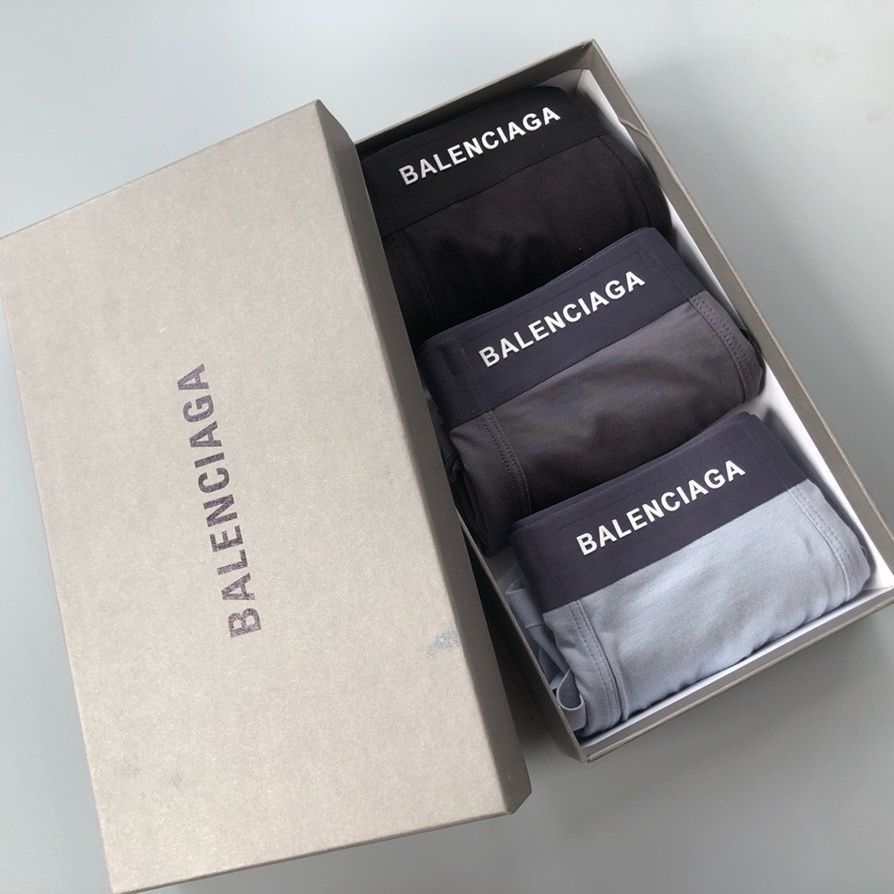 Комплект трусов транки Balenciaga, 3 шт #1