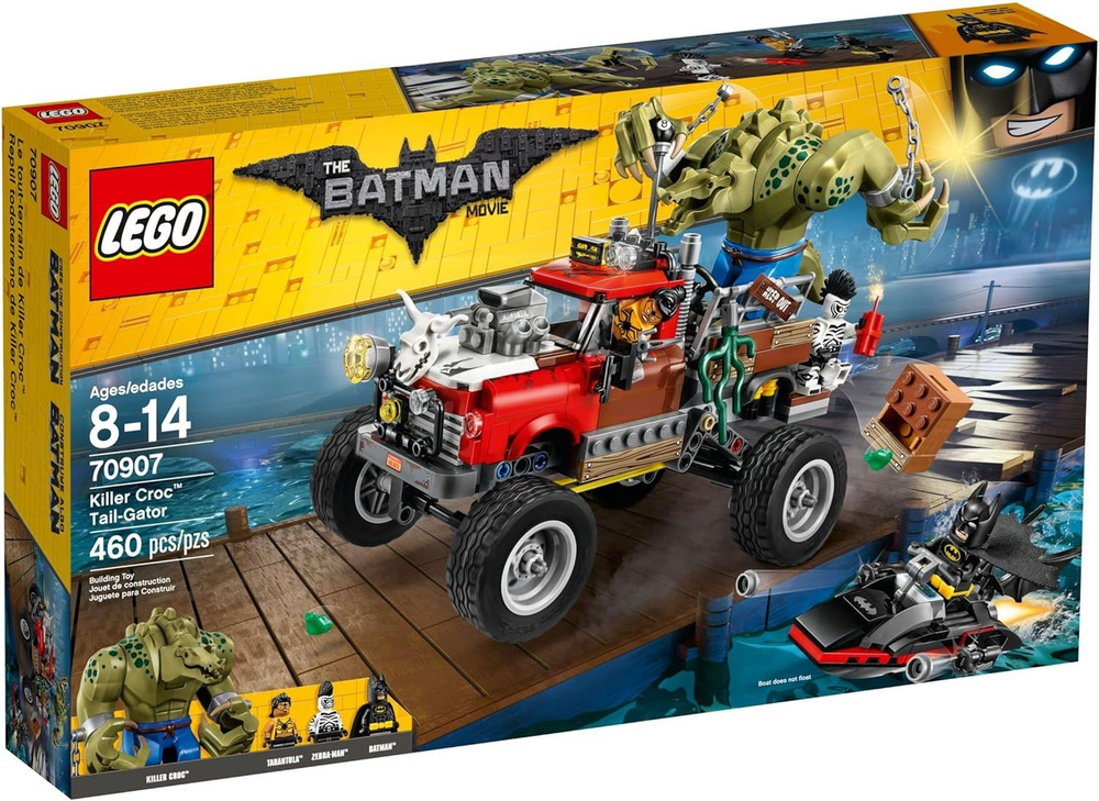 Конструктор LEGO Batman Movie 70907 Хвостовоз убийцы Крока #1