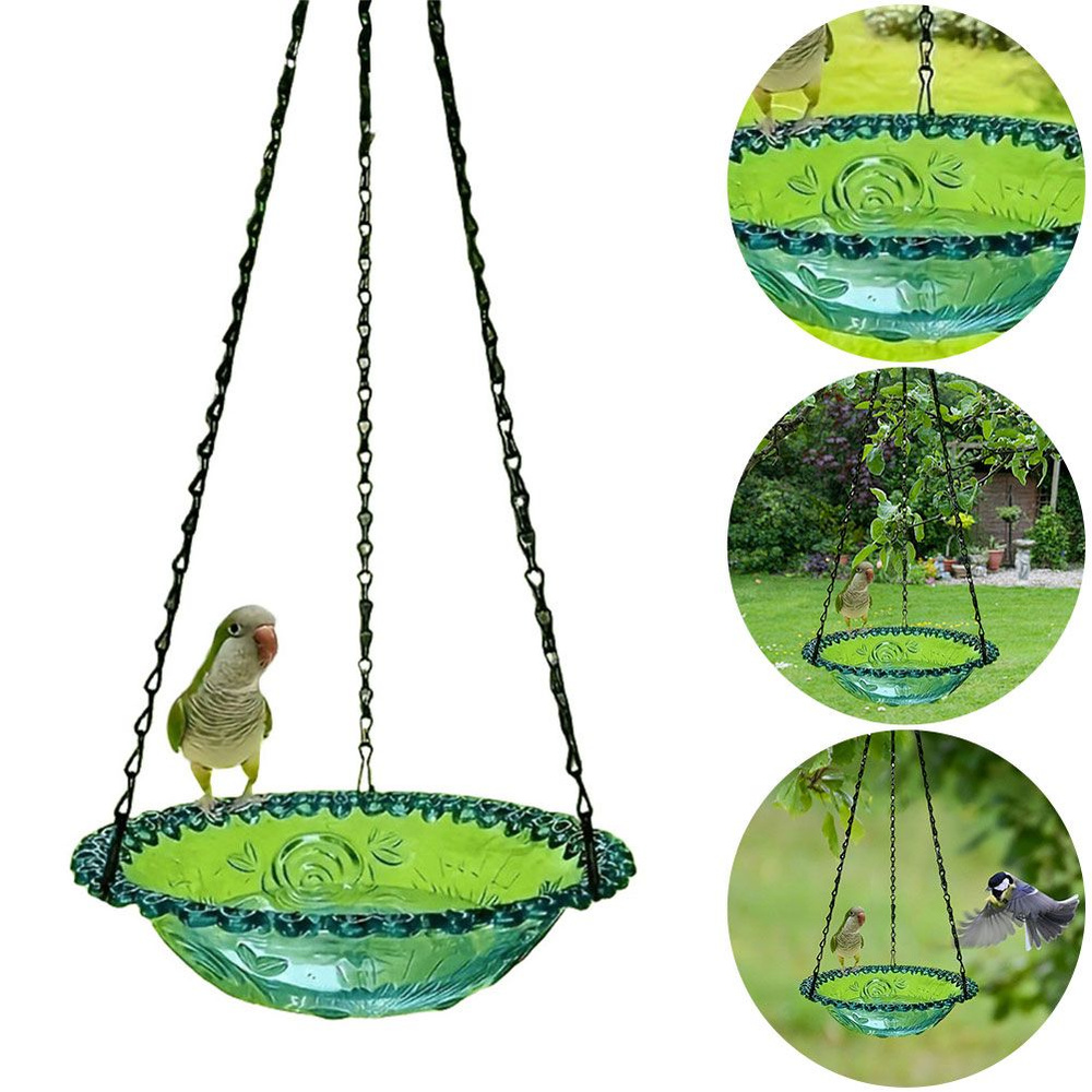 Кормушка для птиц в форме цветка с крючком WHanging Bird Feeder Yard Farm Supplies  #1