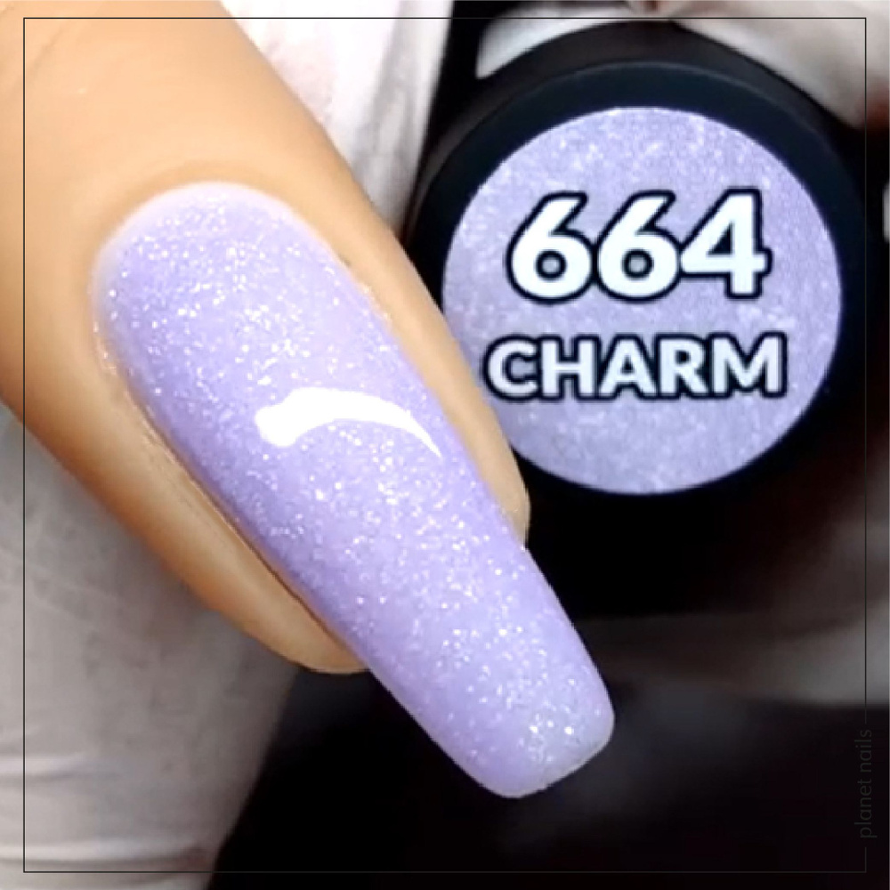 Гель-лак для ногтей Planet Nails с мелким шиммером "Сharm" - 8 мл (13664)  #1