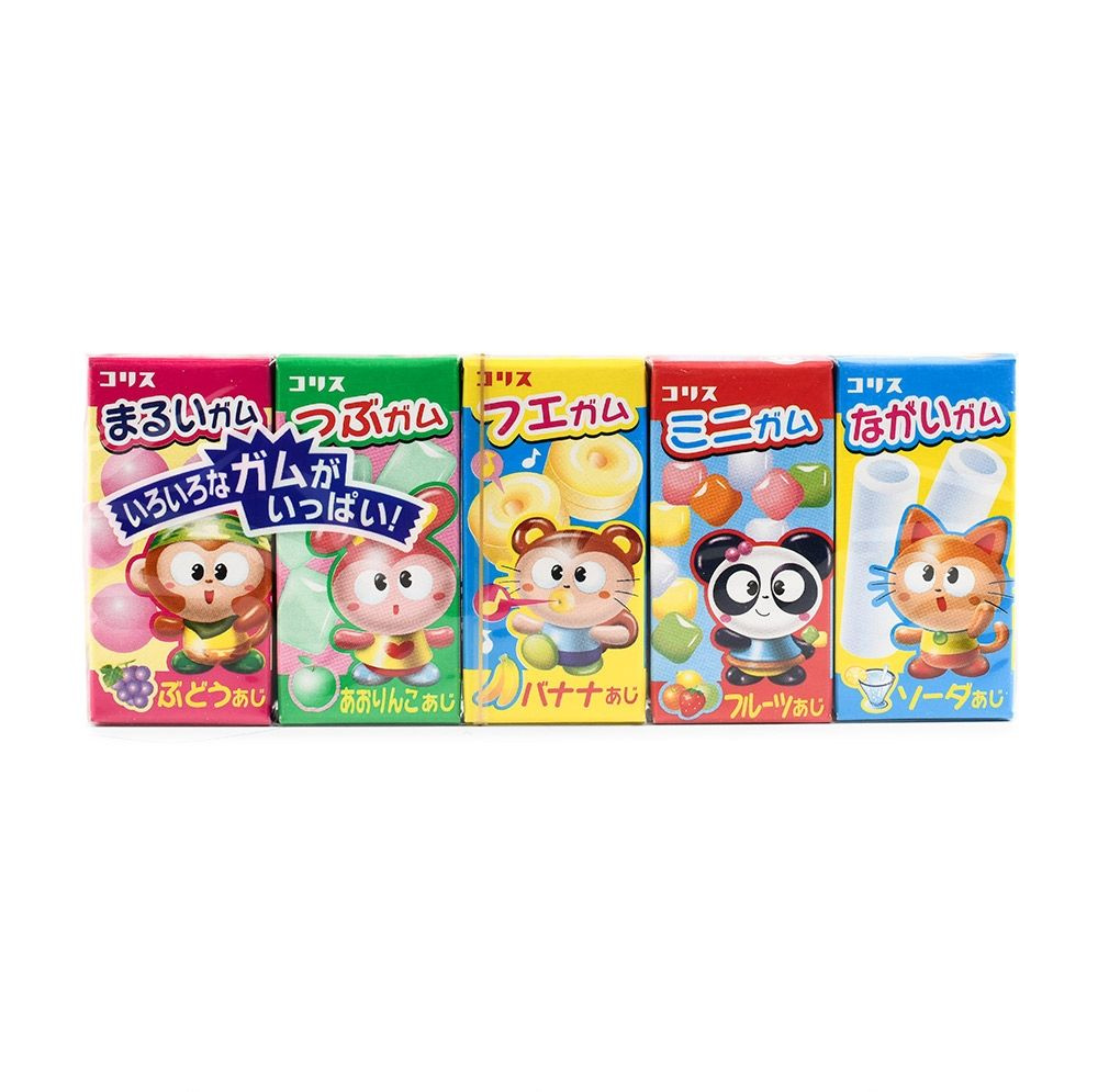 Жевательная резинка Coris в ассортименте 5 вкусов 38 г Япония - в ...
