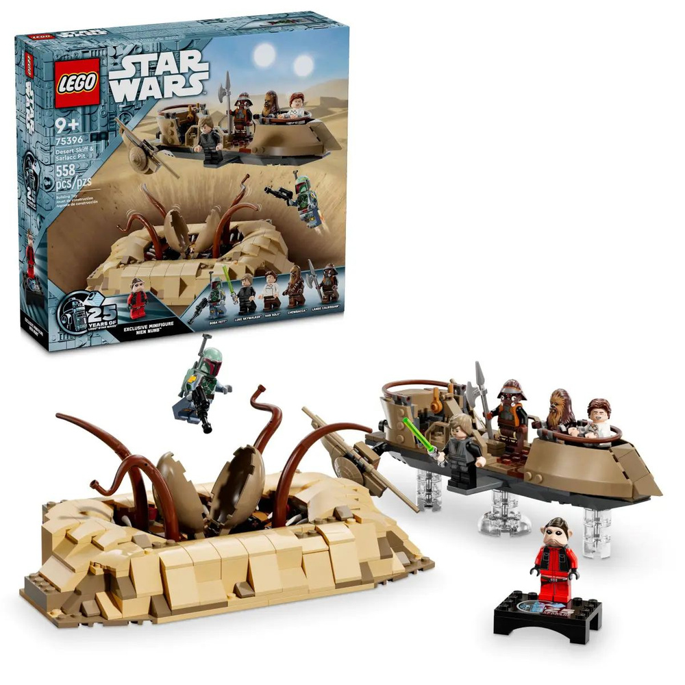 Конструктор LEGO Star Wars 75396 Пустынный скиф и яма Сарлакк #1