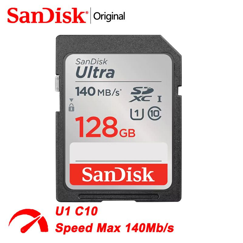 SanDisk Карта памяти Ultra 128 ГБ (SDSDUNB-128G) #1