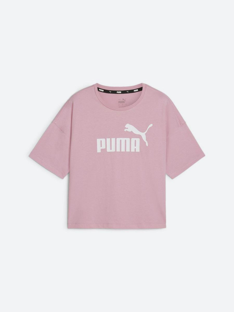 Футболка PUMA Ess Cropped Logo Tee #1