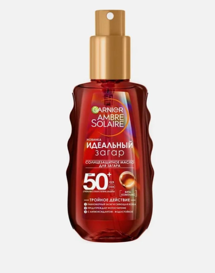 Garnier Ambre Solaire Идеальный загар SPF 50 150 мл - купить с ...