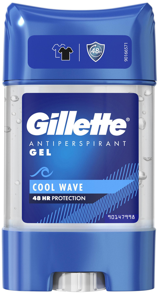 Гелевый дезодорант-антиперспирант Gillette Cool Wave, 70мл - купить с ...