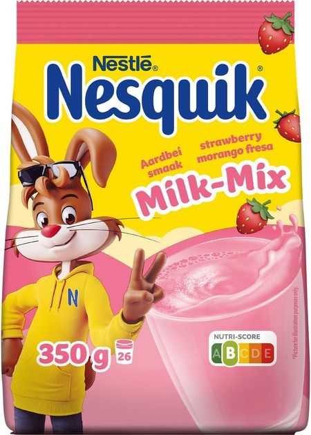 Напиток растворимый NESQUIK Milk-Mix клубника 350г (не какао) #1