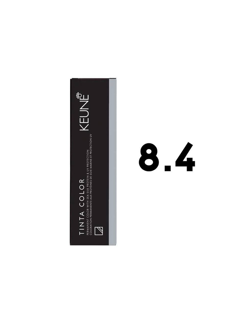 Keune Tinta Color 8.4 - Стойкая краска для волос светлый медный блондин 60 мл  #1