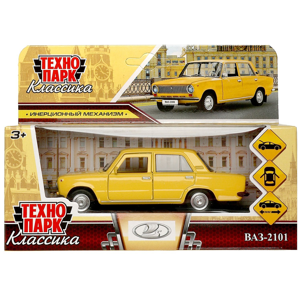 Машина Технопарк ВАЗ 2101 371190 - купить с доставкой по выгодным ценам ...