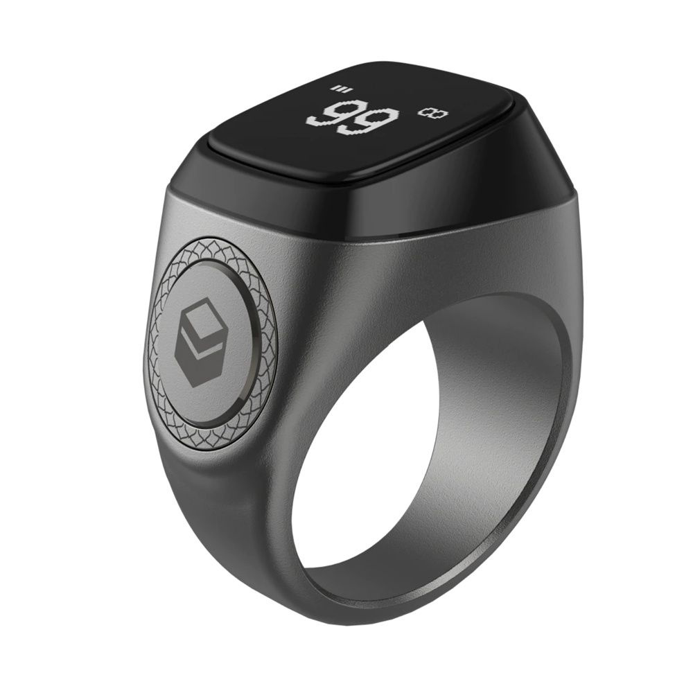 Металлическое зарядное устройство iQibla Tasbih Smart Zikr digital Ring  #1