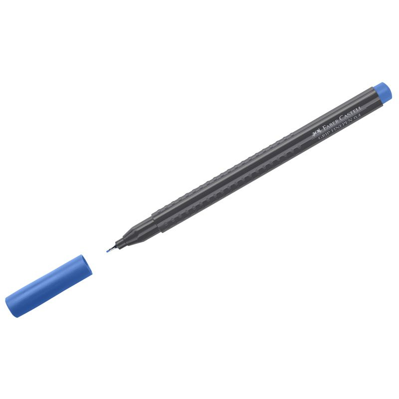 Ручка капиллярная Faber-Castell "Grip Finepen" 151651 синяя, 0,4мм #1