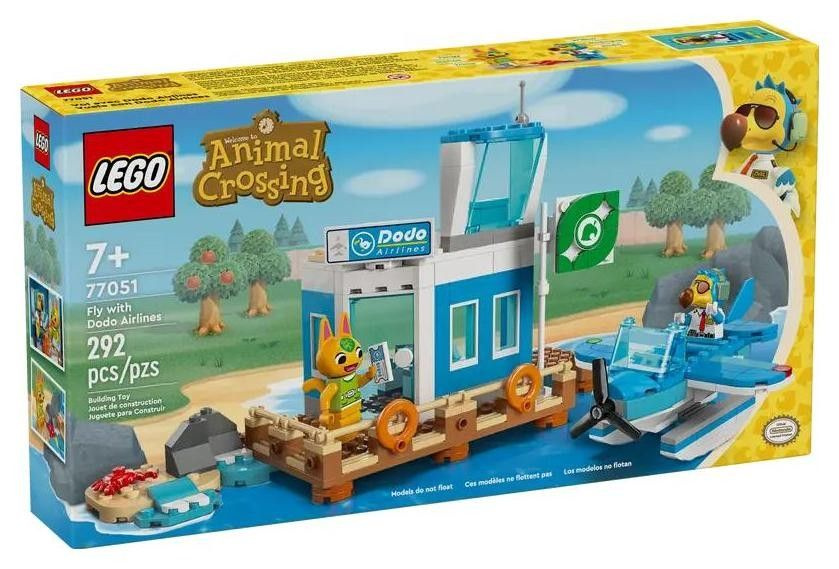 LEGO Animal Crossing 77051 полет с Dodo Airlines #1