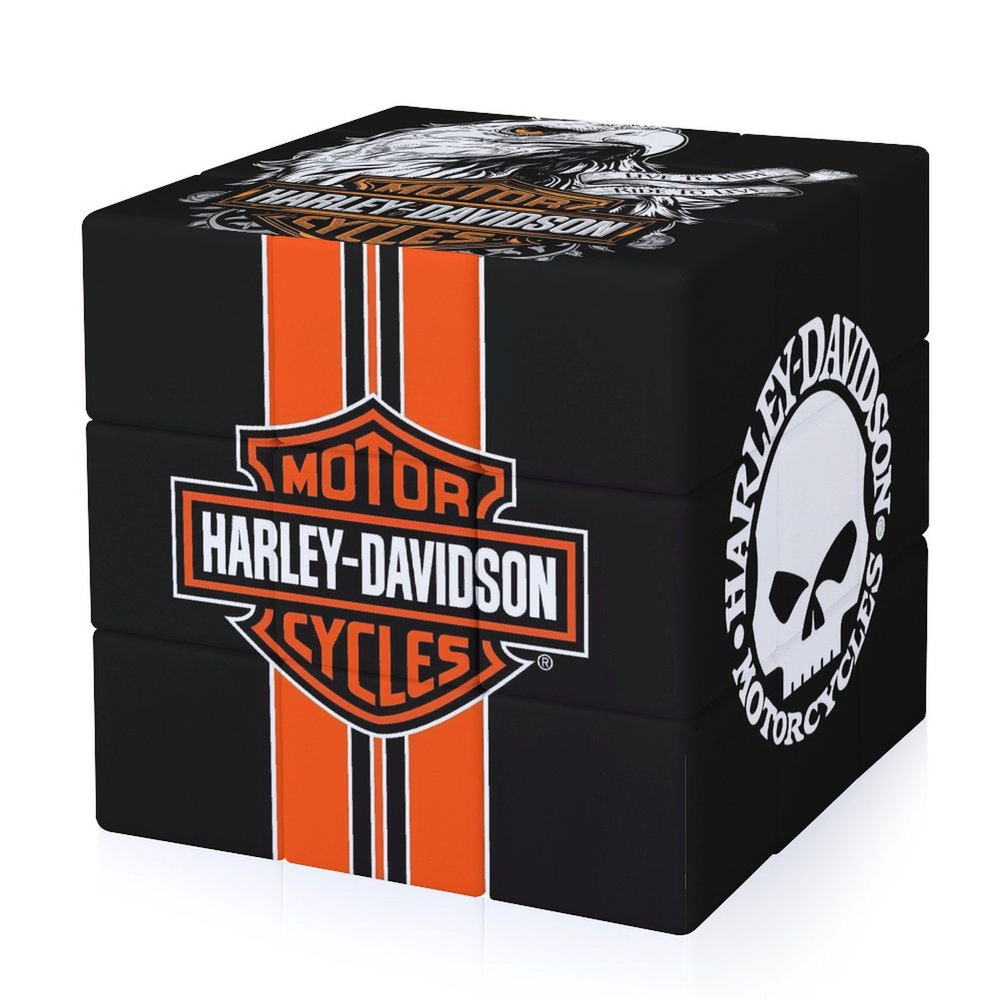 Harley-Davidson Кубик Рубика с картинами SPEEDCUBES 3x3 Головоломка детская БиЗи Тойс  #1