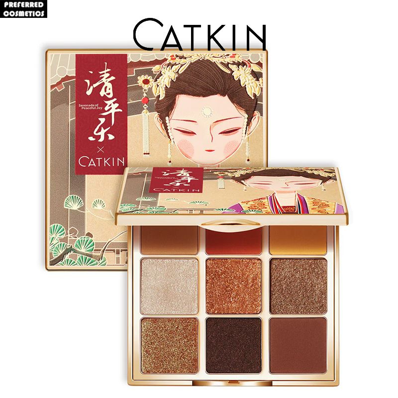 Палетка теней для век CATKIN DREAMWORLD 9 COLORS EYESHADOW тон C09 Poem #1