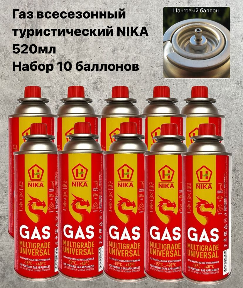 NIKA Баллон с газом туристический #1