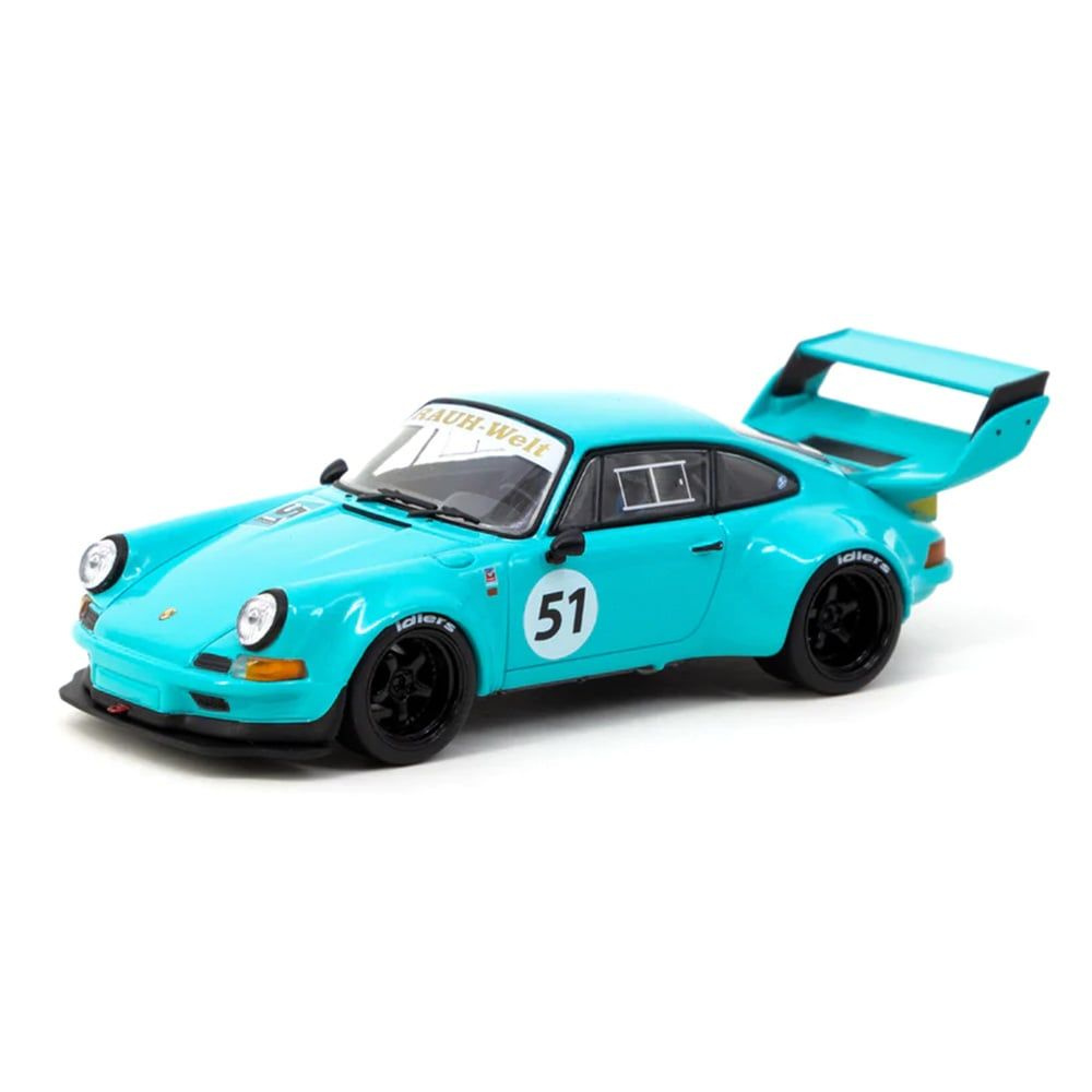 Машинка Tarmac Works 1/43 Rwb Backdate Blue Diecast Scale Model Car #1