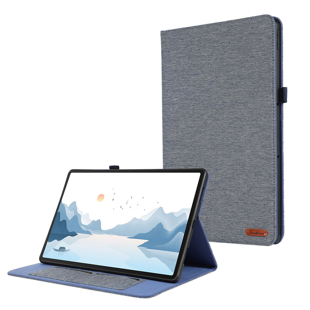 Чехол Pattern для Lenovo Tab P12, 2023 года, 12.7 дюймов, синий #1