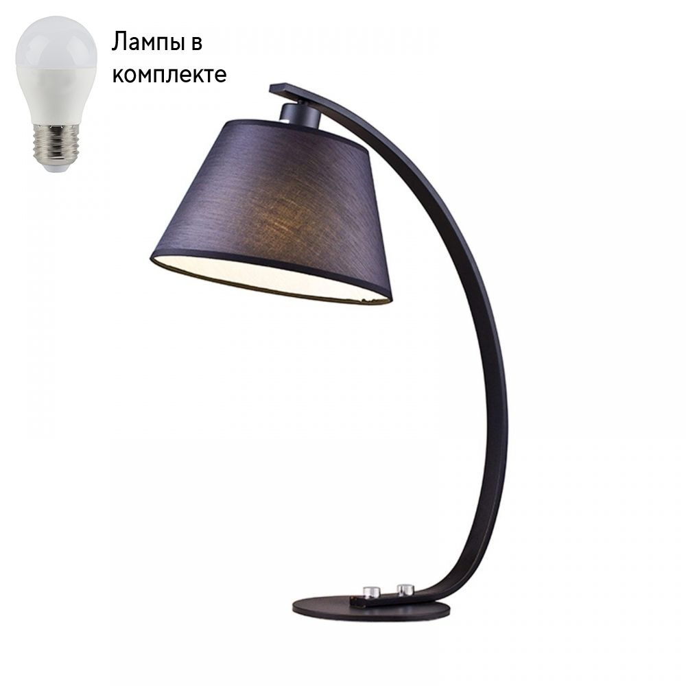 Настольная лампа в комплекте с лампочкой Arti Lampadari Alba E 4.1.1 B+Lamps  #1