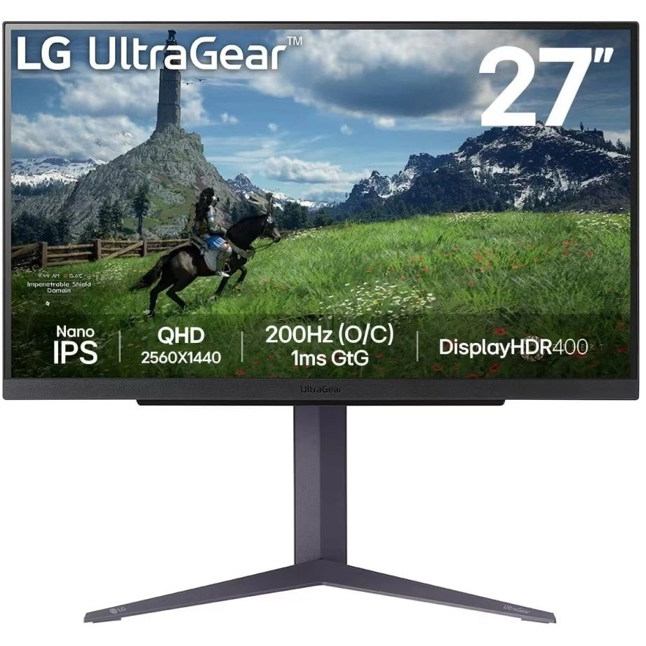 LG 27" Монитор Монитор LG 27" UltraGear 27GS85Q-B, черный #1