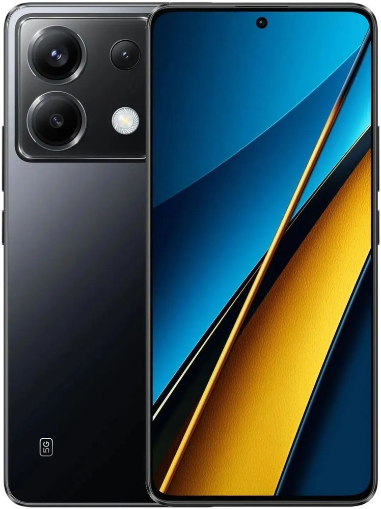 Xiaomi Смартфон POCO X6 5G 12/256GB 256 ГБ, черный #1