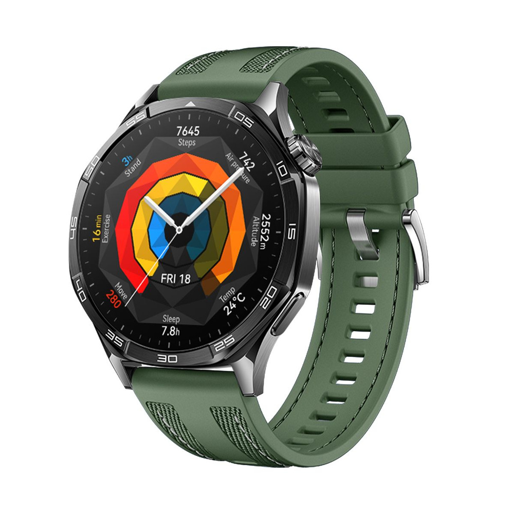 22 мм нейлон плетеный силиконовый ремешок для HUAWEI Watch GT5 4 3 46 мм Band Watch 4/3 Pro Ultimate #1