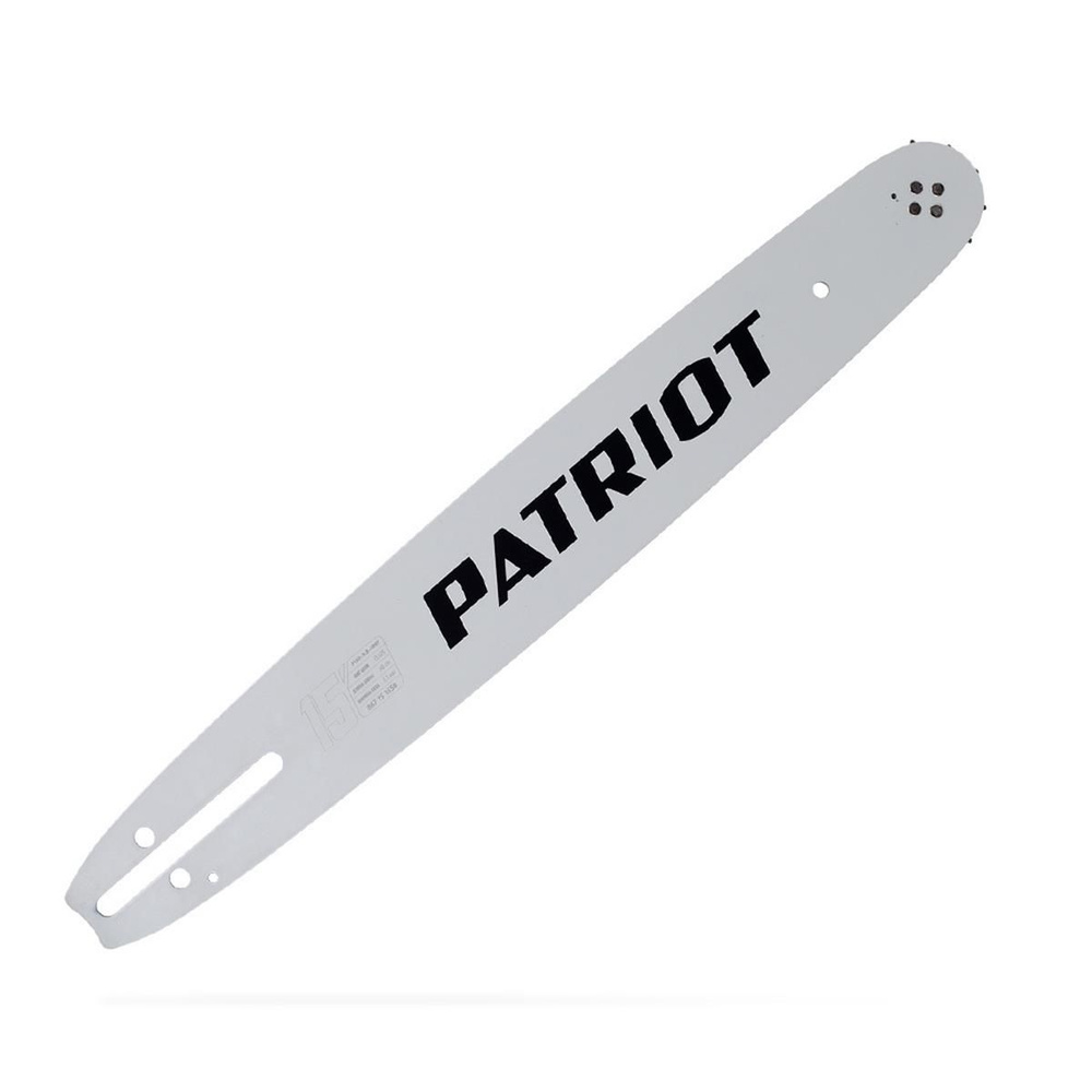 Шина для бензопилы PATRIOT 15", 64 звена, паз 1.3 мм, шаг 0.325 дюйма  #1