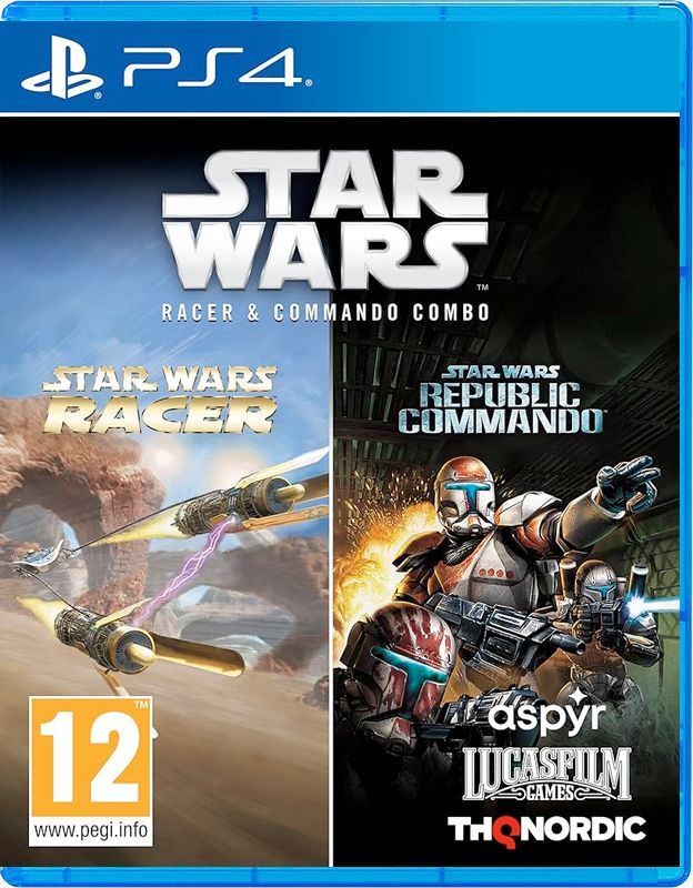 Игра Star Wars: Racer & Commando Combo (PlayStation 4, Английская версия) #1