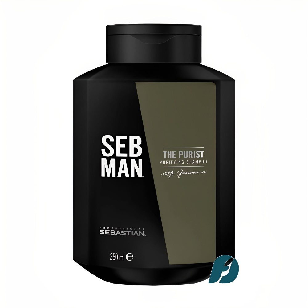 Sebastian Professional SEB MAN The Purist Очищающий шампунь для волос, 250 мл  #1