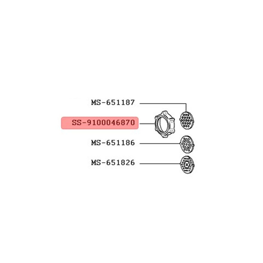 Гайка шнека для мясорубки Moulinex ME552810 #1