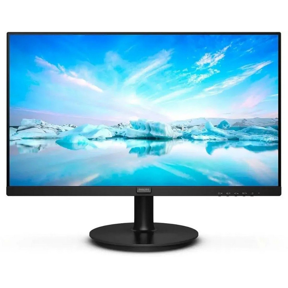 Philips 23.8" Монитор 241V8LAB, VA, 1920x1080, 100 Гц, черный #1