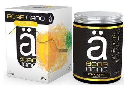 БЦАА + электролиты со вкусом персикового холодного чая ANANO BCAA NANO, 420 грамм  #1