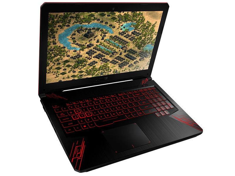 ASUS FX80 Ноутбук 15.6", Intel Core i7-8750H, RAM 8 ГБ, SSD, NVIDIA GeForce GTX 1050 Ti (4 Гб), Windows #1