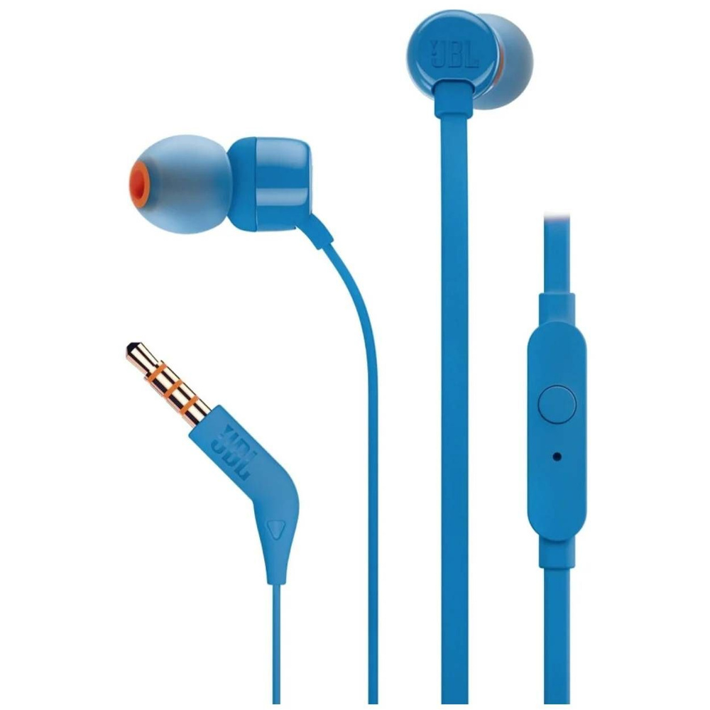 Наушники JBL T110 Blue #1