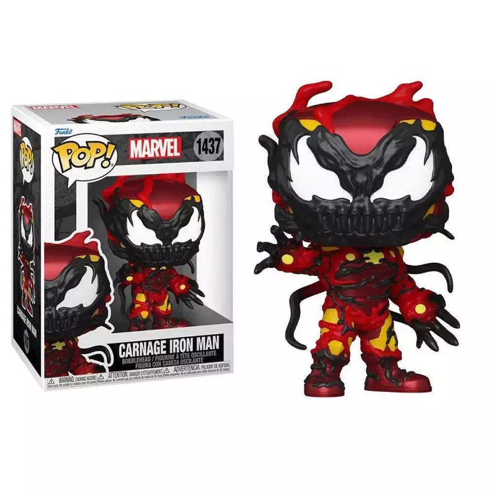 Фигурка Funko Pop! Marvel Comics: Carnage Iron Man (Фанко Поп Карнаж Железный Человек из комиксов Марвел) #1