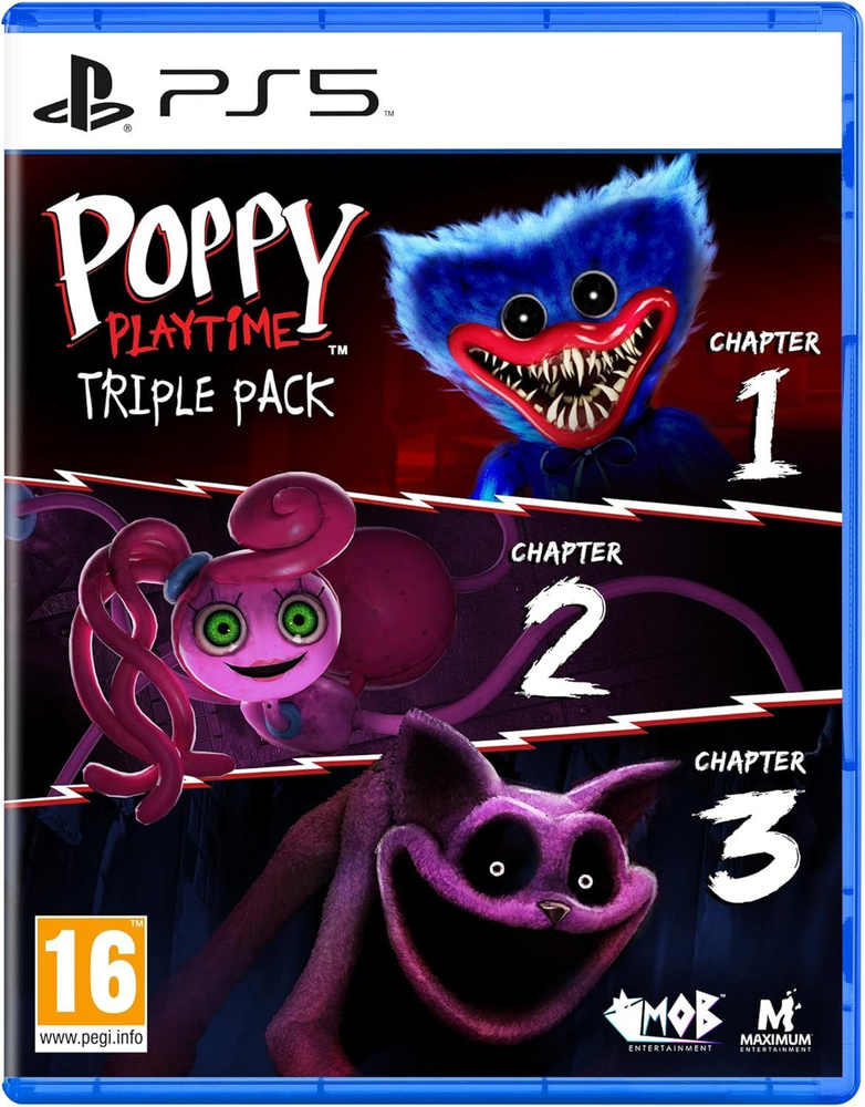 Игра Poppy Playtime: Triple Pack (PlayStation 5, Русские субтитры) #1