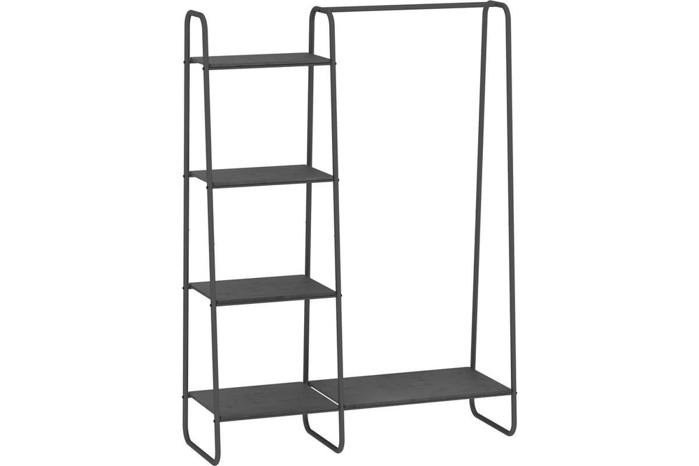 ЗМИ Скандинавия 1 (ГСС1 ГР), Гардеробная система с полками (Scandinavia 1 Clothing rack with shelves, #1