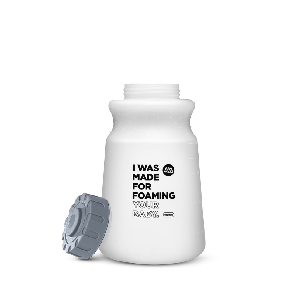 Foam Heroes Minigun HDPE бутылка для пеногенератора c крышкой, 1л ...