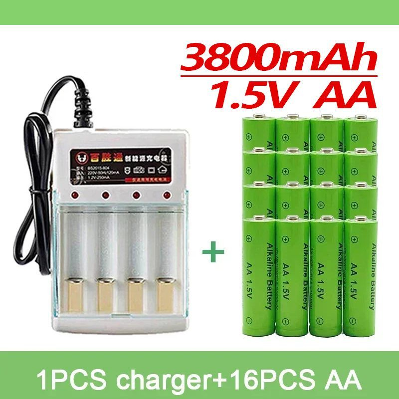 Замена аккумулятора 1.5v AA 3000mah + Зарядное устройство #1