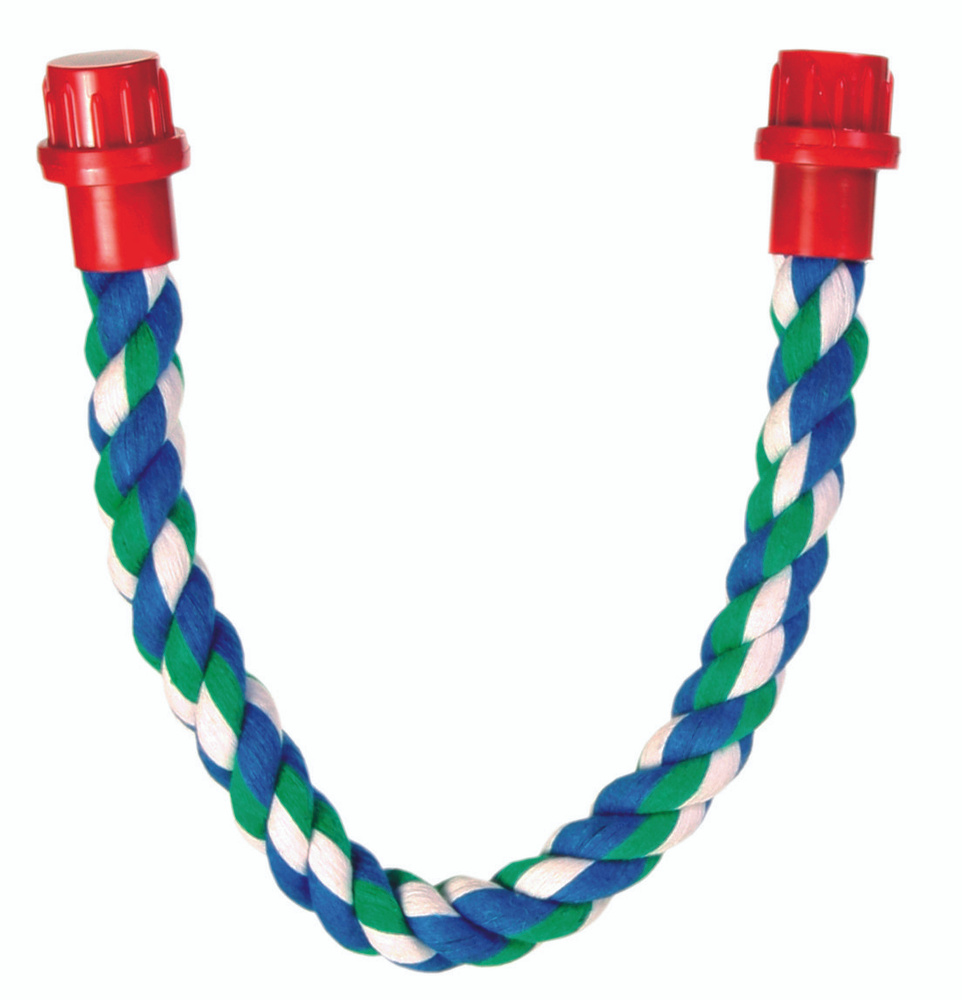 Игрушка для птиц Trixie Rope Perch S, размер 37х0.16см. #1