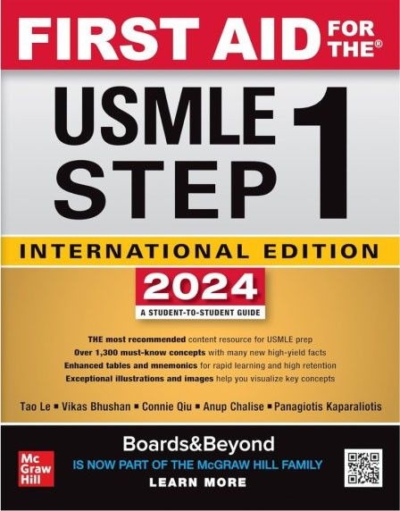 健康・医学 FIRST AID FOR THE USMLE STEP 1 2024 First Aid for the USMLE Step 1 2024: Le, Tao, Bhushan, Vikas