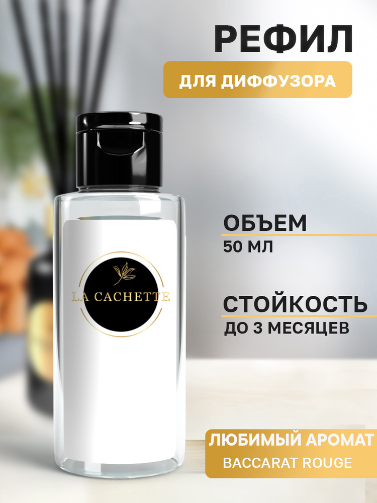 Сменная жидкость для диффузора/рефил U202 Baccarat Rouge 540, 50мл #1